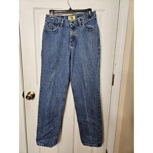 Duck Head vintage  stretch 9x32 USA  womens Juniors Straight Leg  jeans VINTAGE